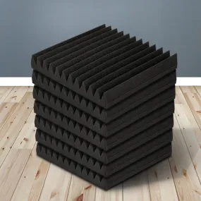 12-Tooth Acoustic Foam Panels 20pcs High Density Soundproofing - Alpha