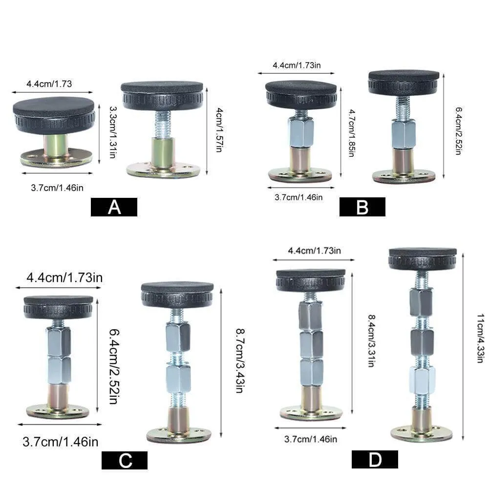 2pcs  Adjustable Anti-Shake Bed Stabilizer