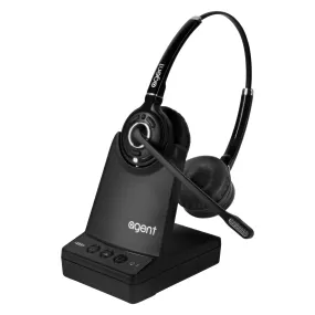 Agent Aw80 Binaural Dect Headset - Pc/Deskphone/Mobile