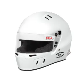 BELL 1341004 GT6 WHITE Racing helmet full face, HANS, FIA8859-2015, size 57 (7 1/8)