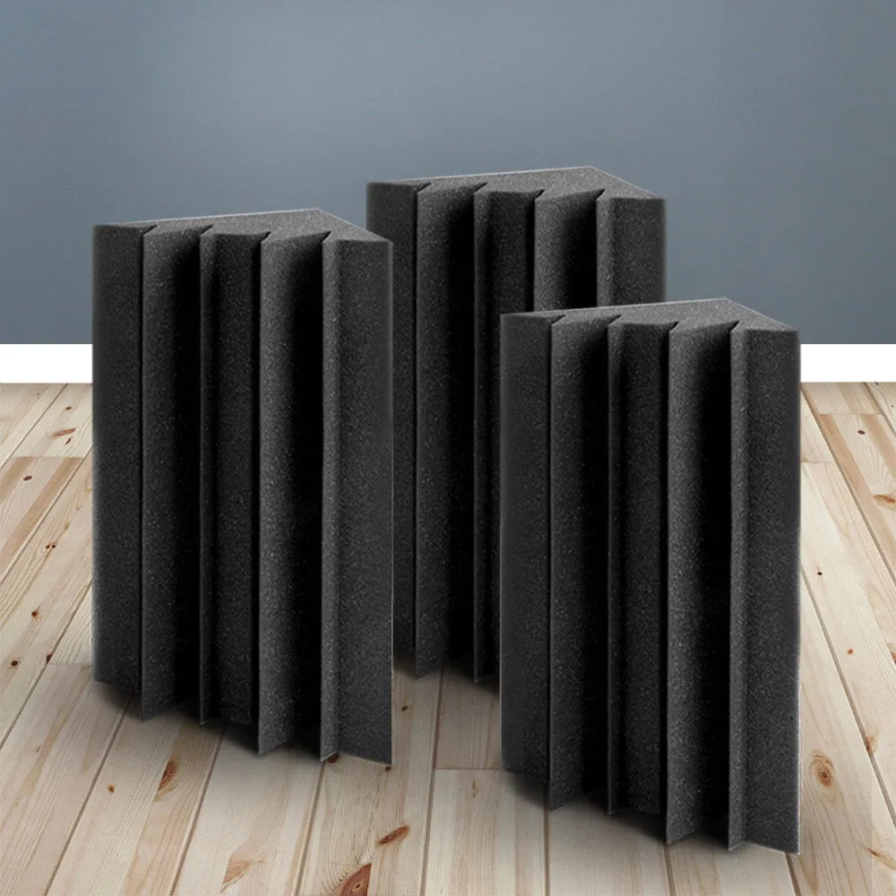 High-Density Corner Bass Traps 60pcs Soundproofing - Alpha