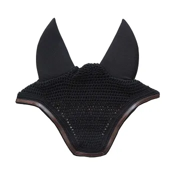 Kentucky Horsewear  Ear Bonnet Leather -Soundless