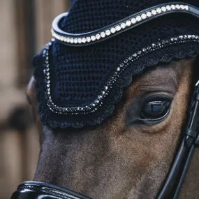 Kentucky Horsewear Ear Bonnet Wellington Pearls - Soundless