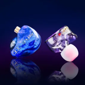 QDC Uranus Hybrid 1DD 1BA IEM In- ear Monitors Earphones