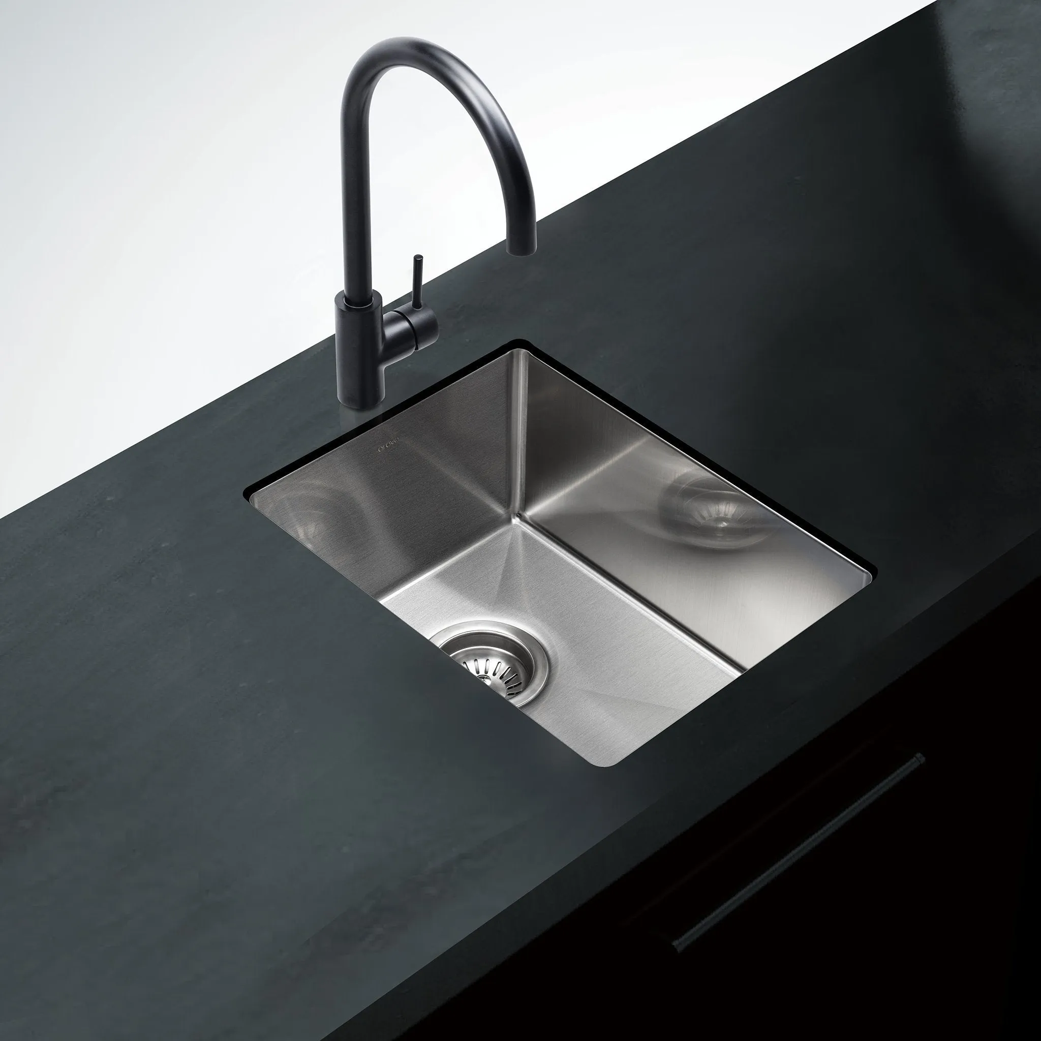 ULTIMO 1.5mm 340W x 450D Single Bowl Square Sink - SSD3445