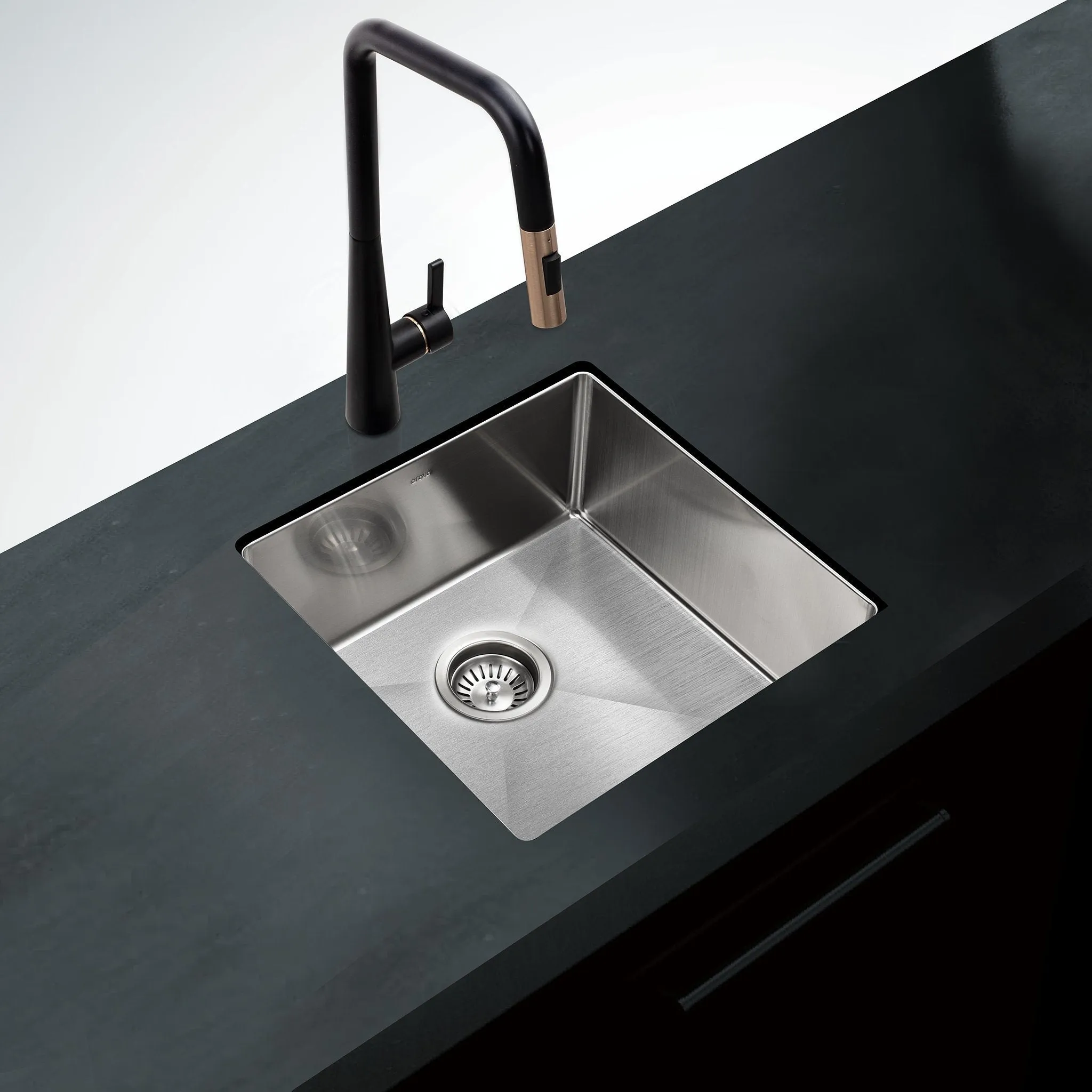 ULTIMO 1.5mm 450mm Medium Bowl Kitchen & Laundry Sink