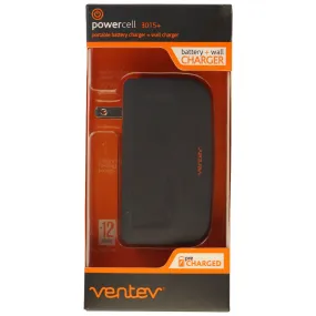 Ventev Powercell (3015 ) 3000mAh Portable Battery & Wall Charger Device - Gray